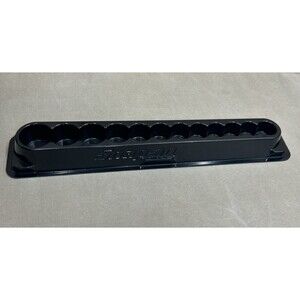 Snap On Tools Magnetic Socket Tray Organizer 3/8" Drive 12 Hole Black PAKTY241